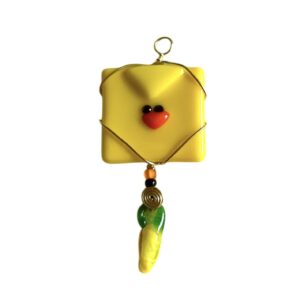 Fused Glass Ornamentals - Chickies