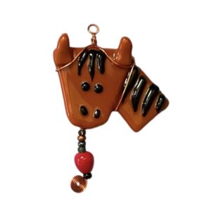Fused Glass Ornamentals - Horses